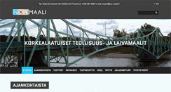 Desktop Screenshot of nor-maali.fi