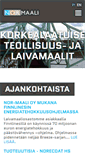 Mobile Screenshot of nor-maali.fi
